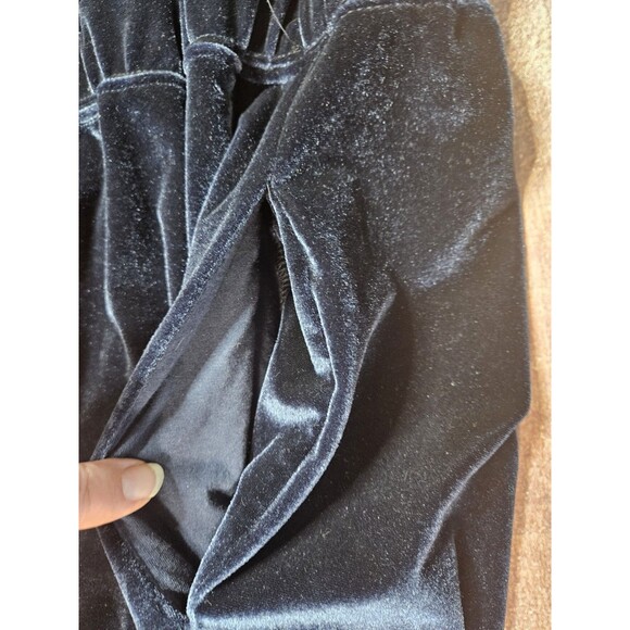 FABLETICS Vanessa Hudgens Velour Wide Leg Jumpsuit Royal Blue Plus Size 3X - Picture 9 of 12